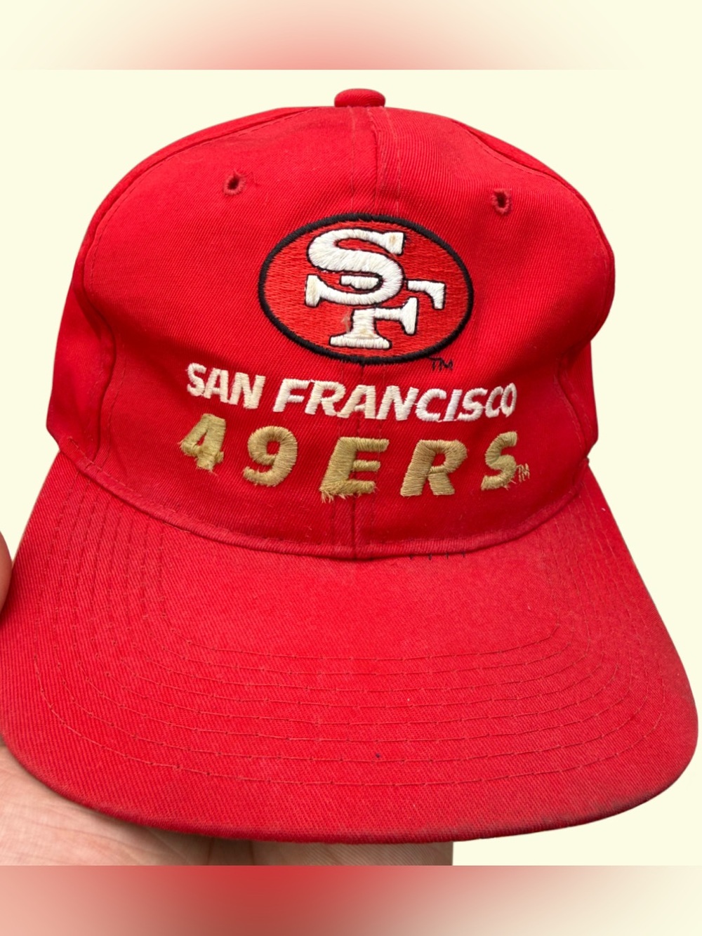 Vintage new Era San Francisco 49ers SnapBack Hat OSFA NFL